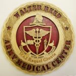 Custom 12" Walter Reed Army Medical Center Wall Tribute