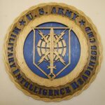 Custom 12" or 18" Army Military Intelligence Readiness Command Tribute