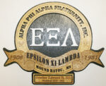 Custom 12"or 18" Alpha Phi Alpha Fraternity Wall Tribute
