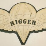 Army Rigger Wings Wall Plaque - FREE SHIPPING