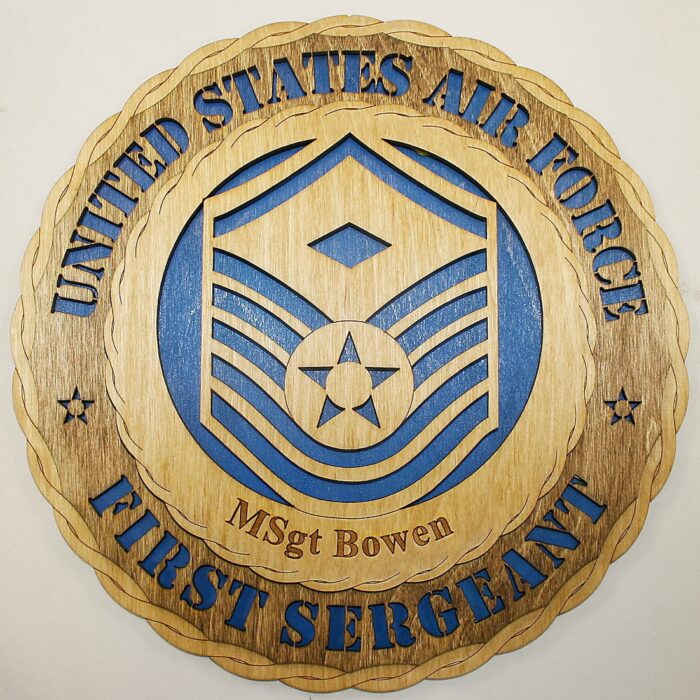 Air Force First Sergeant Wall Tribute - Image 1