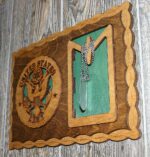 Custom 12 x 8  Army Dog Tag Display - Image 3