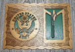 Custom 12 x 8  Army Dog Tag Display - Image 6