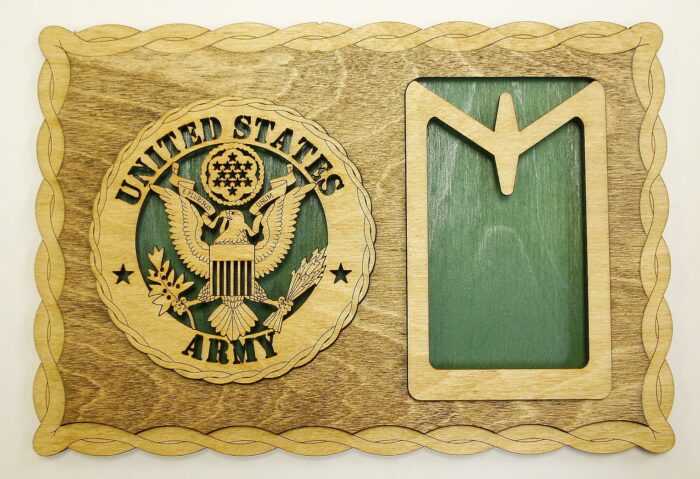 Custom 12 x 8  Army Dog Tag Display - Image 5