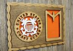Custom 12 x 8  Coast Guard Dog Tag Display - Free Shipping - Image 2