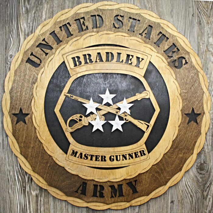 Bradley Master Gunner Wall Tribute - Image 1