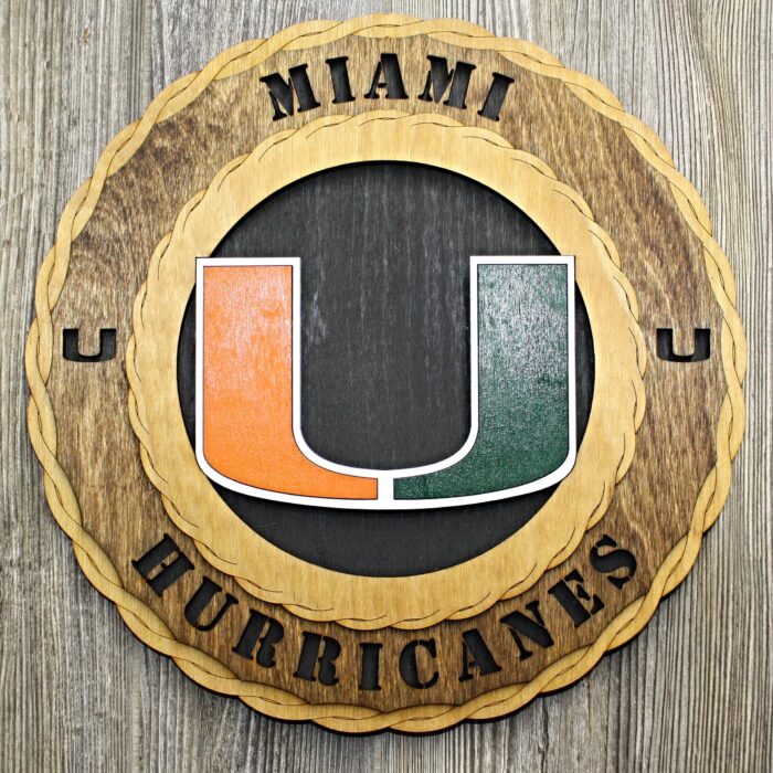 Miami Hurricanes Wall Tribute - Image 1
