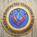 744th Communications Sq Wall Tribute