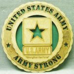 Custom 12" Wood US Army Strong Wall Tribute - Free Shipping - Image 4