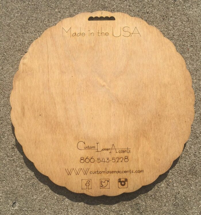 Custom 12" Wood Ohio State Highway Patrol Wall Tribute - FREE SHIPPING - Image 3