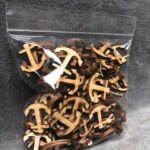 Custom Approximately 1 Inch x 1 Inch Wooden Craft Anchors Random Quantity and Random Sizes