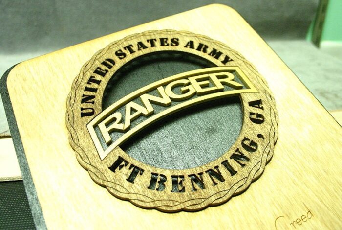 Custom Ranger Creed Plaque - Image 2