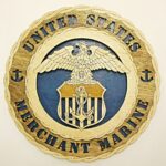 Custom 12"or 18" Wood Merchant Marine Wall Tribute