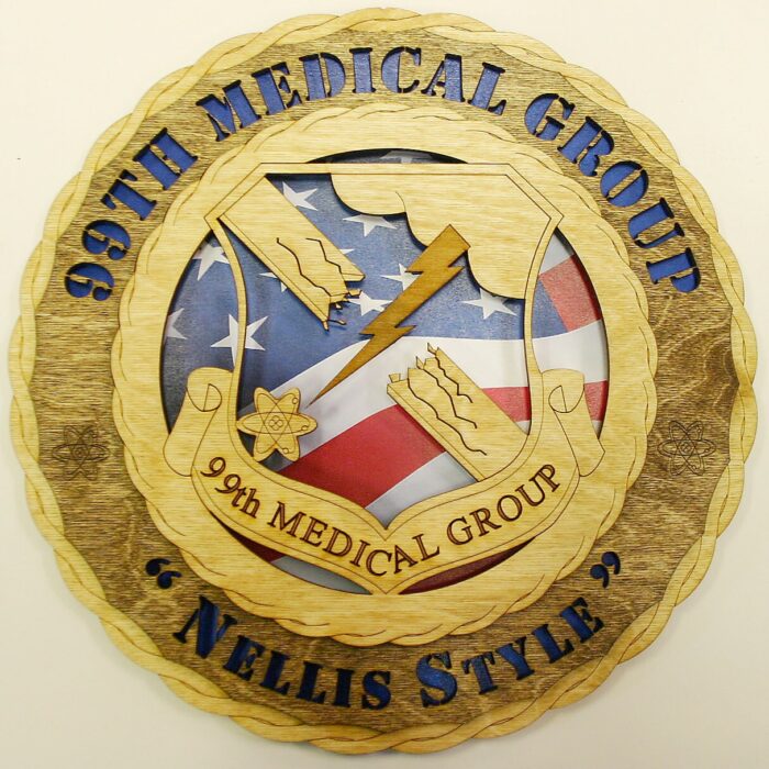 Custom 12"or 18" Army Tripler Medical Center Wall Tribute - Image 3