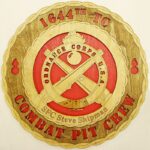 Custom 12"or 18" Wood Army  Ordnance Crest Wall Tribute - Image 9