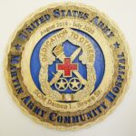 Custom 12"or 18" Wood Martin Army Community Hospital Wall Tribute