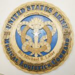 12" and 18"  Medical Logistics Command Wall Tribute