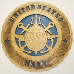 12" and 18"  Navy Shellback Wall Tribute - Image 2