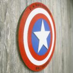 12" and 18" Captain America Wall Tribute - Image 3