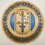 12" and 18" 172nd Infantry Wall Tribute