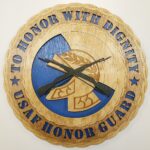Air Force Honor Guard Wall Tribute