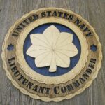 Custom 12" Wood US Navy Lieutenant Commander Wall Tribute - Personalized - FREE SHIPPING - Image 5