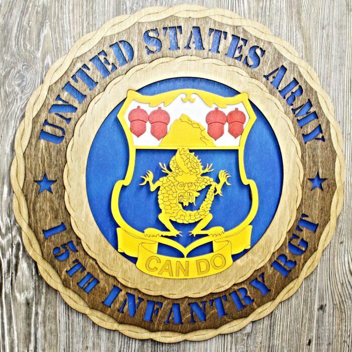 15th Infantry Rgt Wall Tribute - Image 1