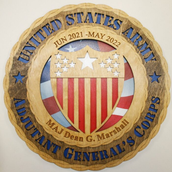 Army Adjutant General's Corps Wall Tribute - Image 1