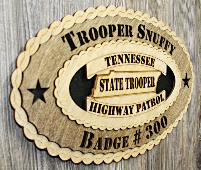 Tennessee State Police Wall Tribute - Image 3