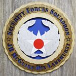 Air Force Commanders Badge Wall Tribute
