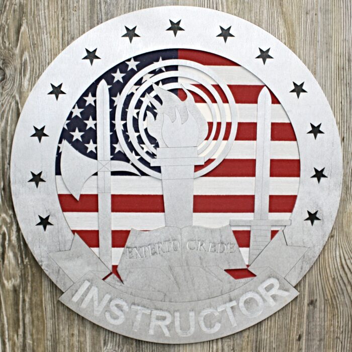 Instructor Badge Wall Tribute - Image 1