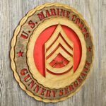 Marine Gunnery Sergeant Wall Tribute - Image 2