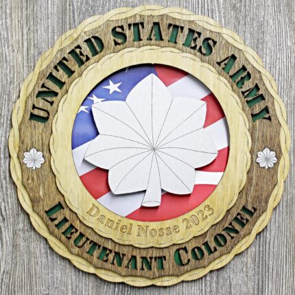 Army Lieutenant Colonel Wall Tribute