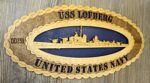 Custom 15 x 7 Wood USS Lofberg Large Oval Tribute - Free Shipping - Image 2