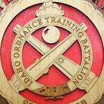 Custom 12"or 18" Wood Army  Ordnance Crest Wall Tribute - Image 3