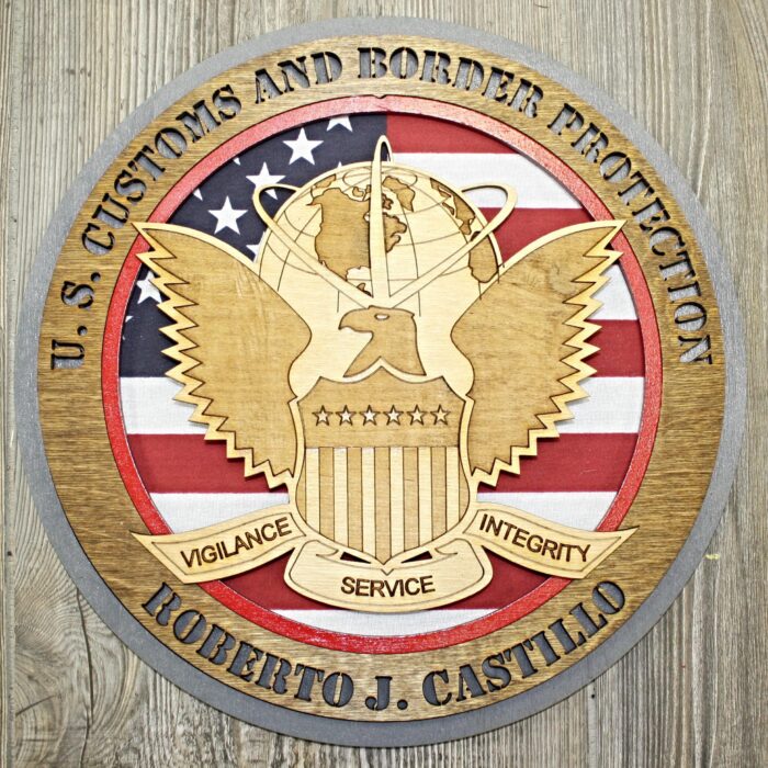 U S Customs and Border Protection Wall Tribute - Image 1