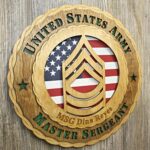 Army Master Sergeant  Wall Tribute - Image 2