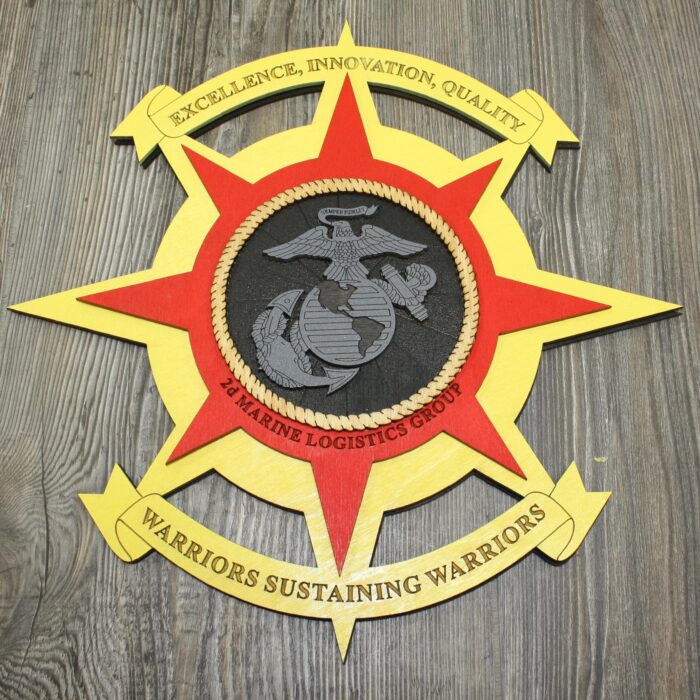 WT4D 2d Marine Logistics Group Wall Tribute - Image 1