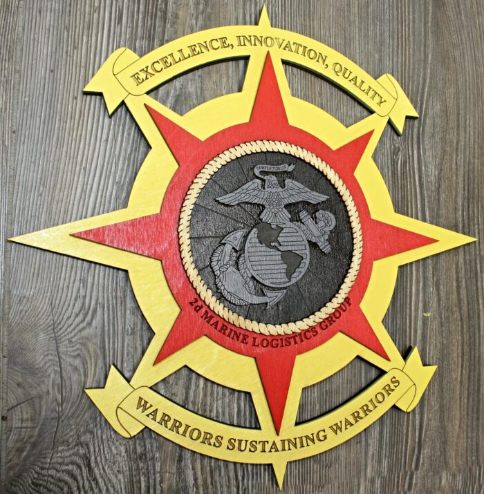 WT4D 2d Marine Logistics Group Wall Tribute - Image 3