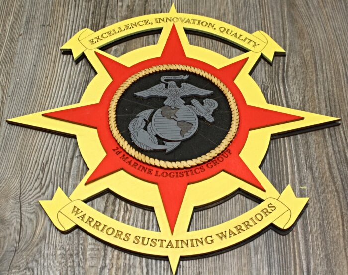 WT4D 2d Marine Logistics Group Wall Tribute - Image 2