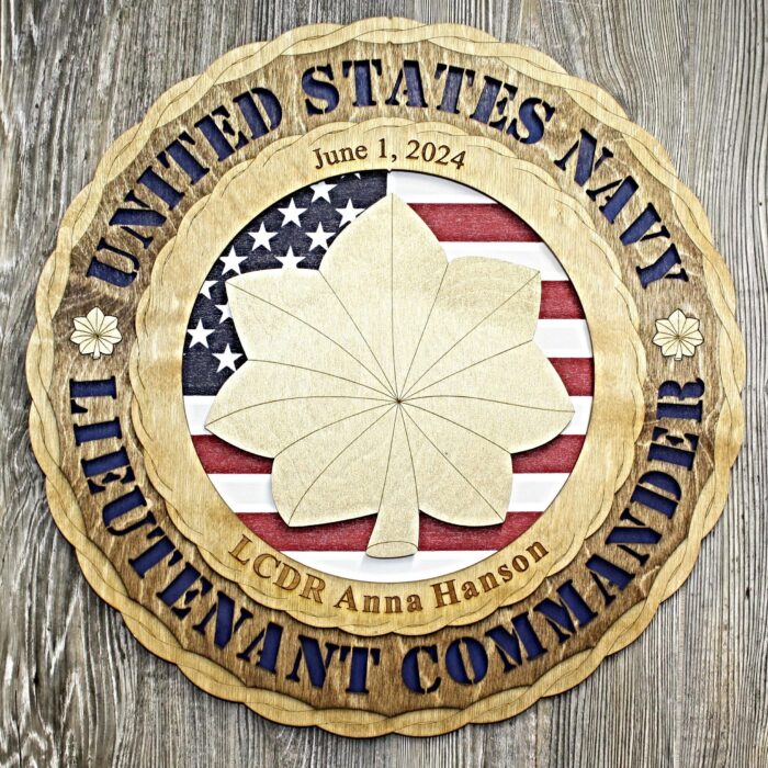 US Navy Lieutenant Commander Wall Tribute - Image 7