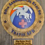 60th Aeromedical Evac Sq Wall Tribute
