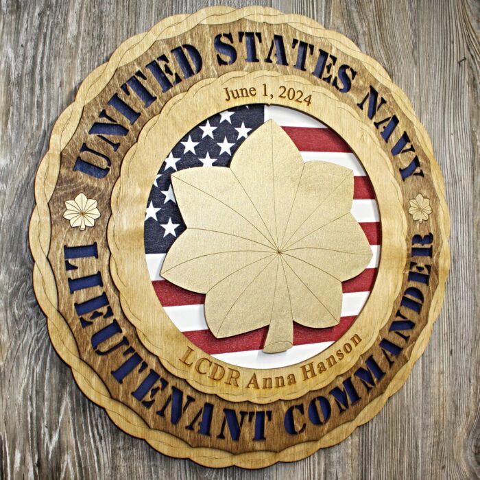 US Navy Lieutenant Commander Wall Tribute - Image 6