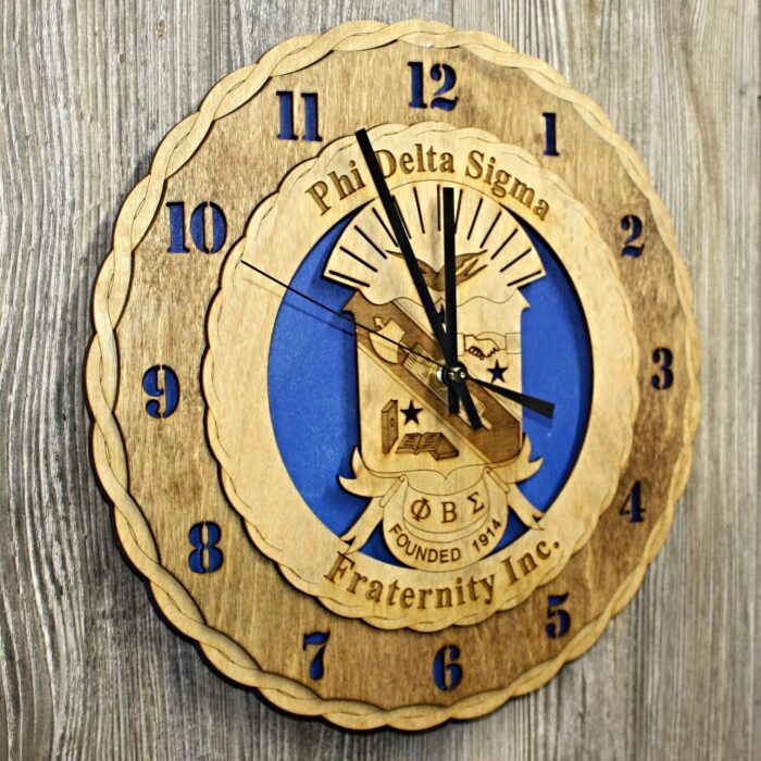 Phi Delta Sigma Wall Clock Wall Tribute - Image 2