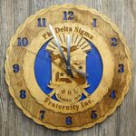 Phi Delta Sigma Wall Clock Wall Tribute