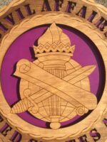 Custom 12" Wood US Army Civil Affairs Wall Tribute - FREE SHIPPING - Image 2