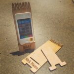 Customized iPhone 5 Stand - FREE SHIPPING - Name/Nickname/Word