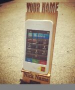 Customized iPhone 5 Stand - FREE SHIPPING - Name/Nickname/Word - Image 2