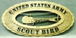 Custom 8x12" Wood US Army Scout Bird Wall Tribute