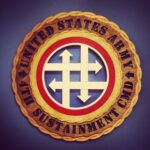 Custom 12" Wood US Army 4th Sustainment Command Wall Tribute - FREE SHIPPING